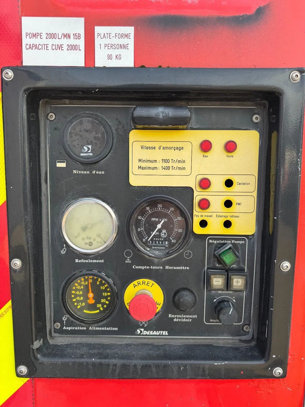 Mercedes-Benz ATEGO 1325 **FIRETRUCK-2000LTR TANK