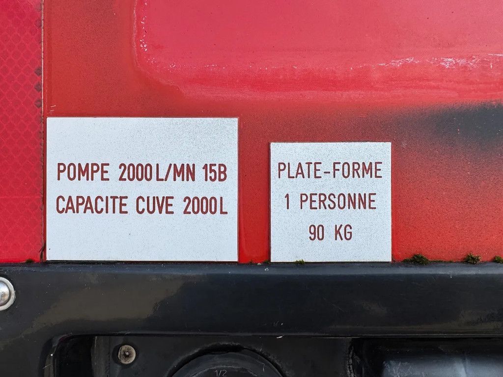 Mercedes-Benz ATEGO 1325 **FIRETRUCK-2000LTR TANK