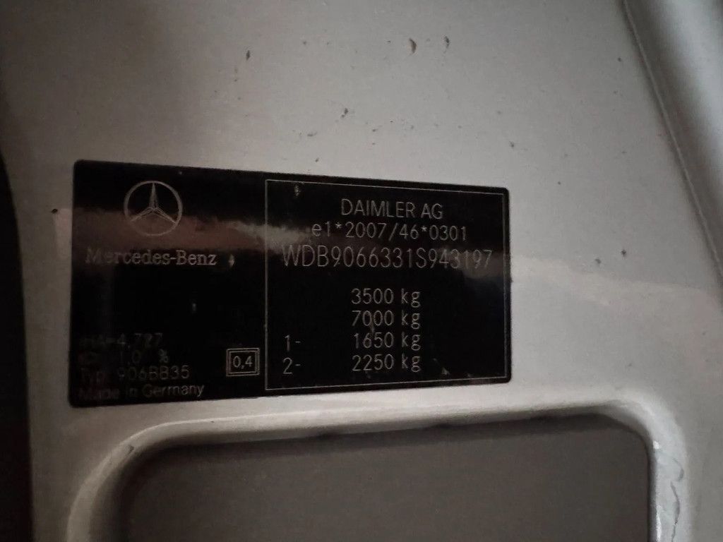 Mercedes-Benz Sprinter 316 **EURO5B-ENGINE BROKEN-MOTORSHADEN**
