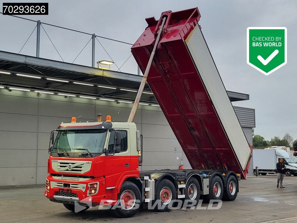 Volvo FMX 420 10X4 26m3 Steel Kipper Lift/Steering Axle EEV
