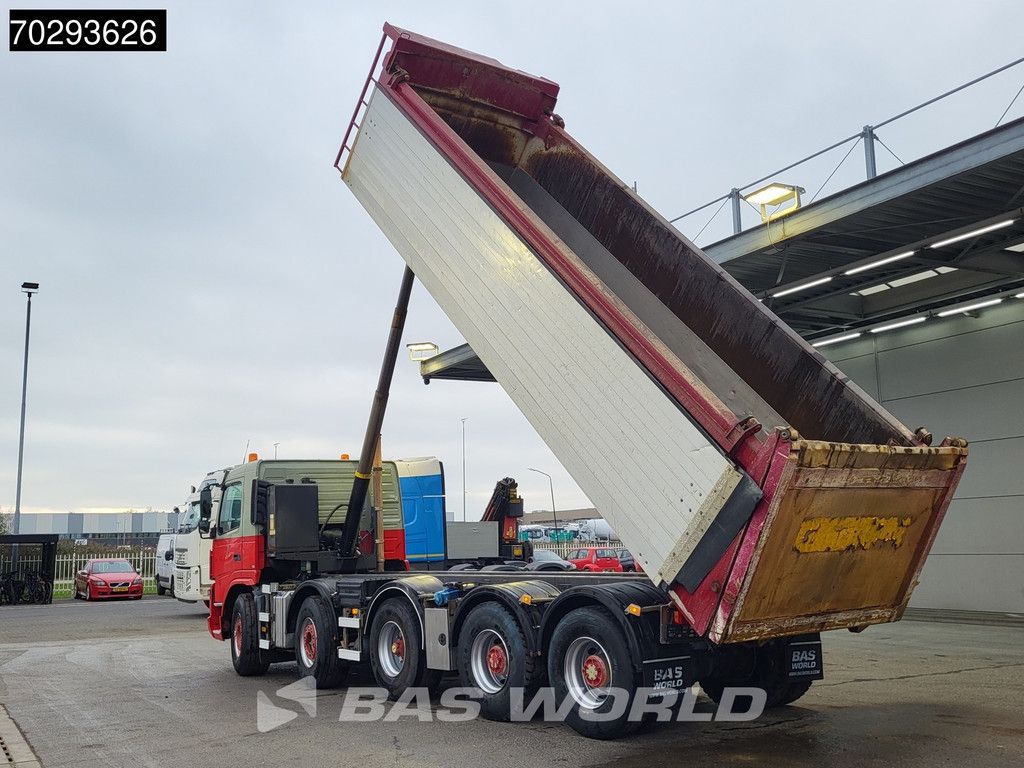 Volvo FMX 420 10X4 26m3 Steel Kipper Lift/Steering Axle EEV