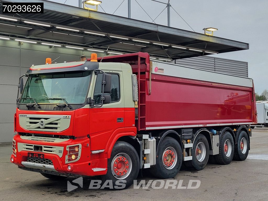 Volvo FMX 420 10X4 26m3 Steel Kipper Lift/Steering Axle EEV