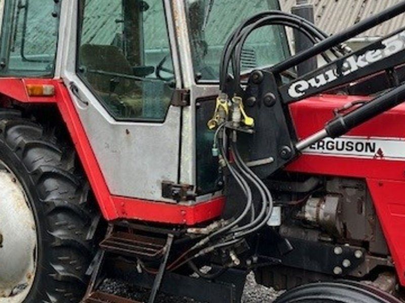 Massey Ferguson 675 med frontlæsser (moms fri)