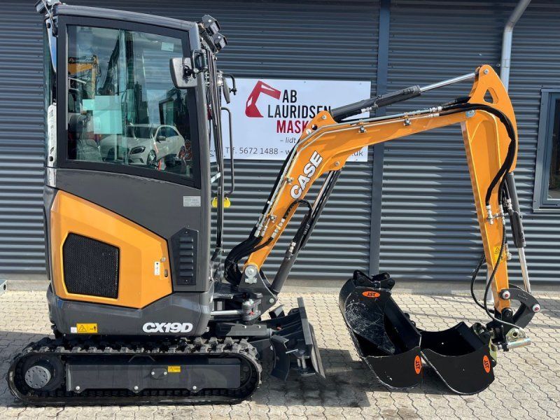 Case IH CX19D Fabriksny! monteret med tiltman med hydraulisk s30 og JST