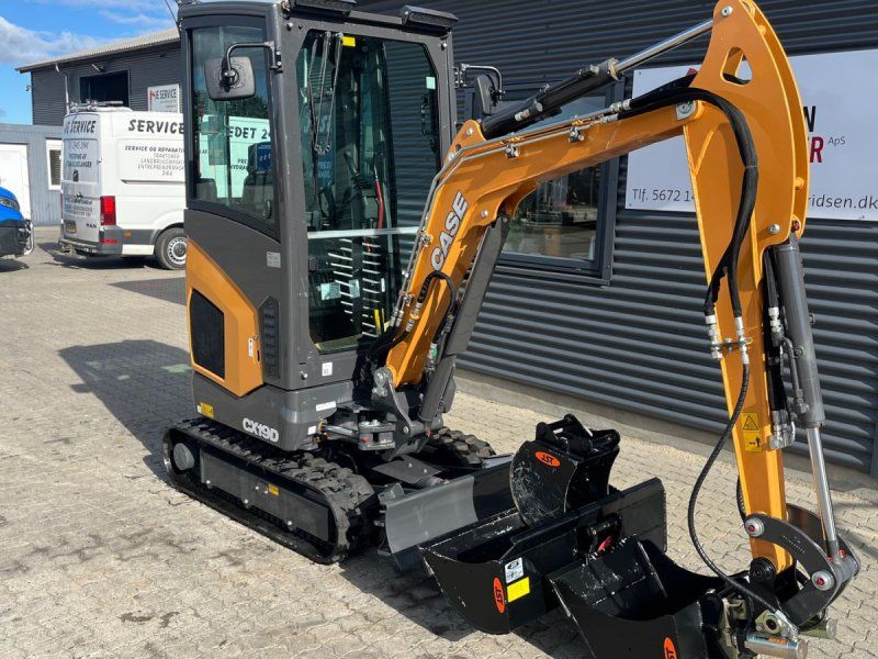 Case IH CX19D Fabriksny! monteret med tiltman med hydraulisk s30 og JST