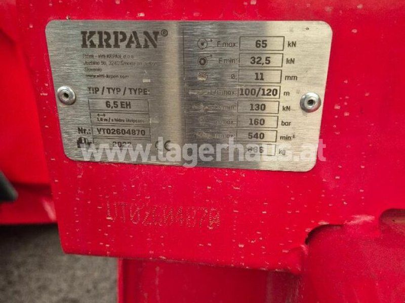 Krpan 6,5 E H S 1,60M