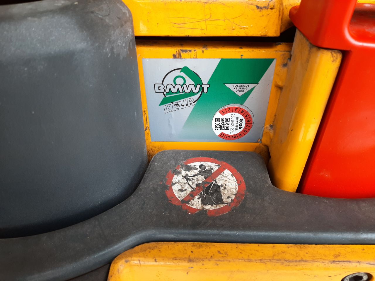 Jungheinrich elektrische palletwagen eje120 accu bj 2018 782 uur