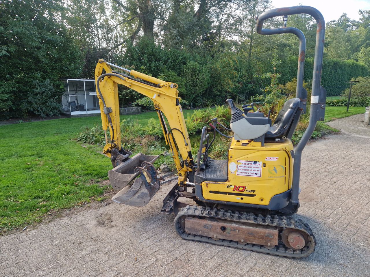 Minigraver new-holland E 10SR kubota takeuchi