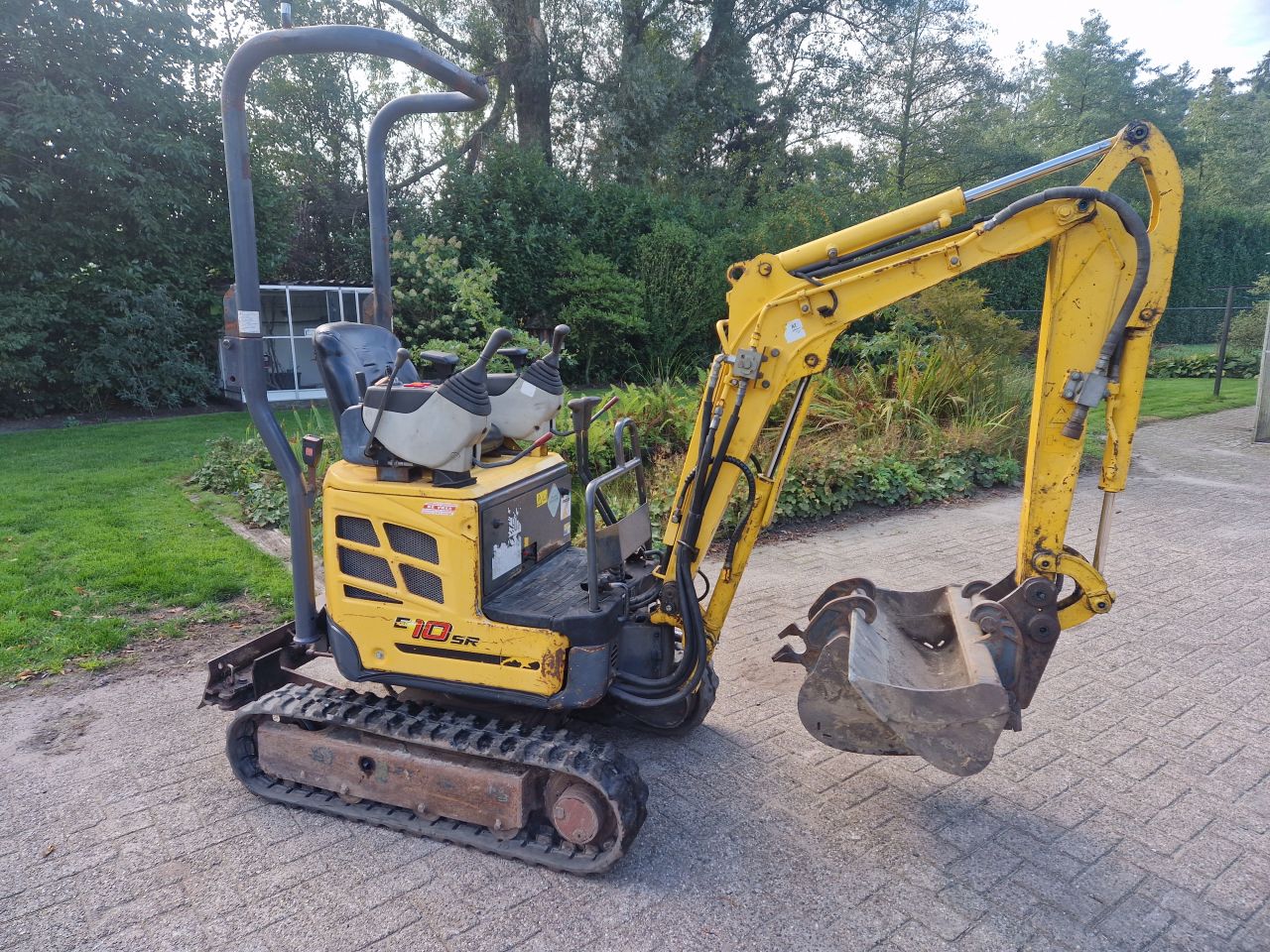 Minigraver new-holland E 10SR kubota takeuchi