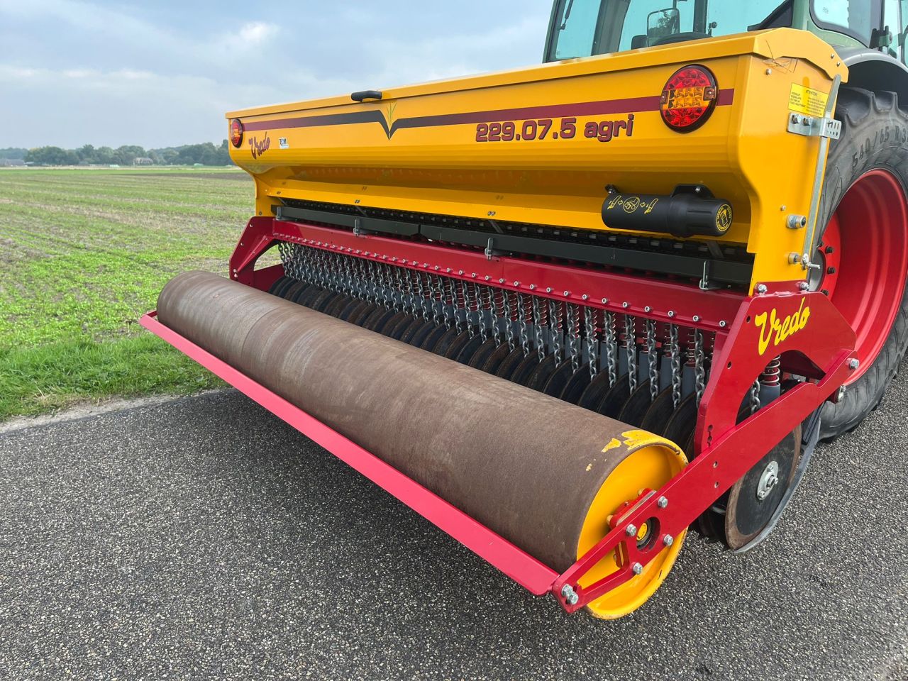 Vredo 229.07.5 agri met Evers grassprofi doorzaai combinatie