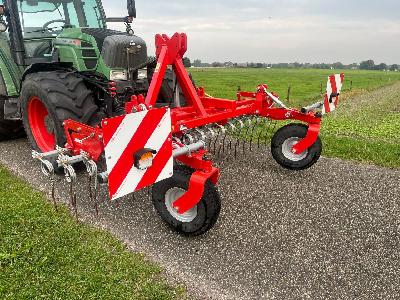 Vredo 229.07.5 agri met Evers grassprofi doorzaai combinatie