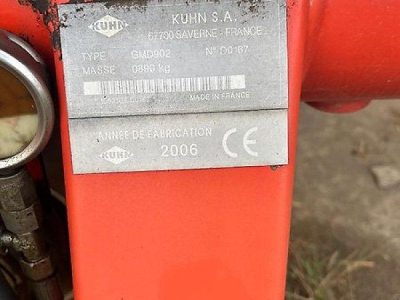 Kuhn Mähwerk GMD 902 LiftControl