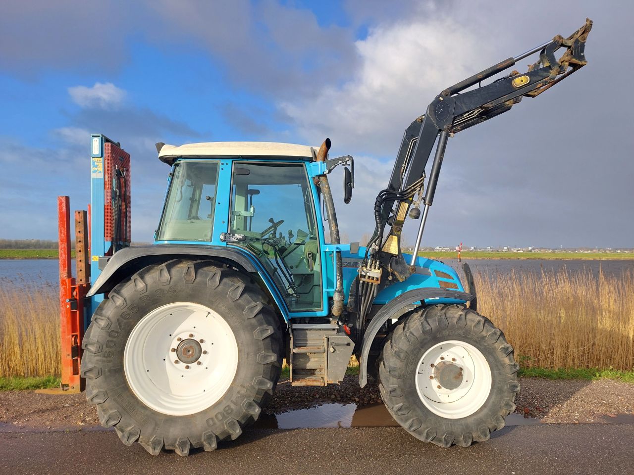 Fendt 309 CI met voorlader en hefmast !! 7386 uur !!