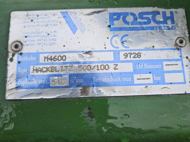 Posch Hack Blitz 500