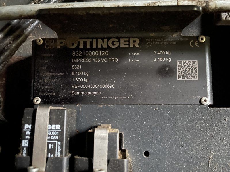 Pöttinger Impress 155 VC PRO