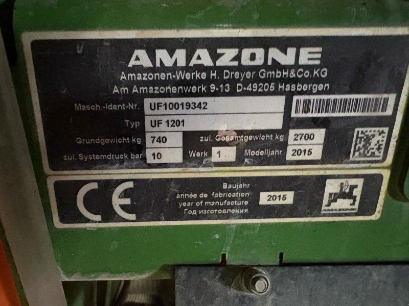 Amazone UF 1201