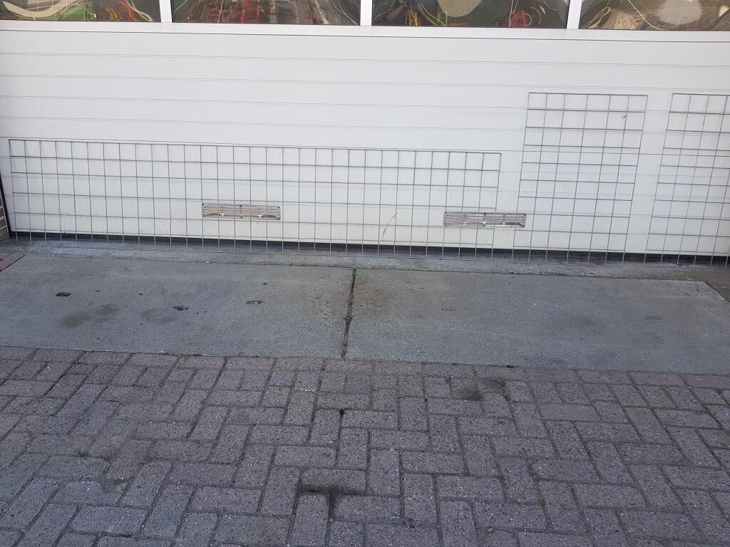 Gegalvaniseerde draad staalmatten gaaspanelen