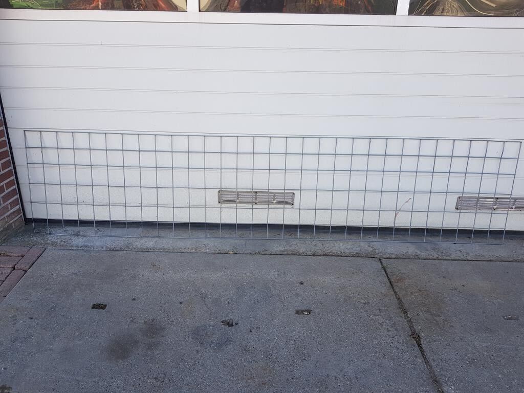 Gegalvaniseerde draad staalmatten gaaspanelen