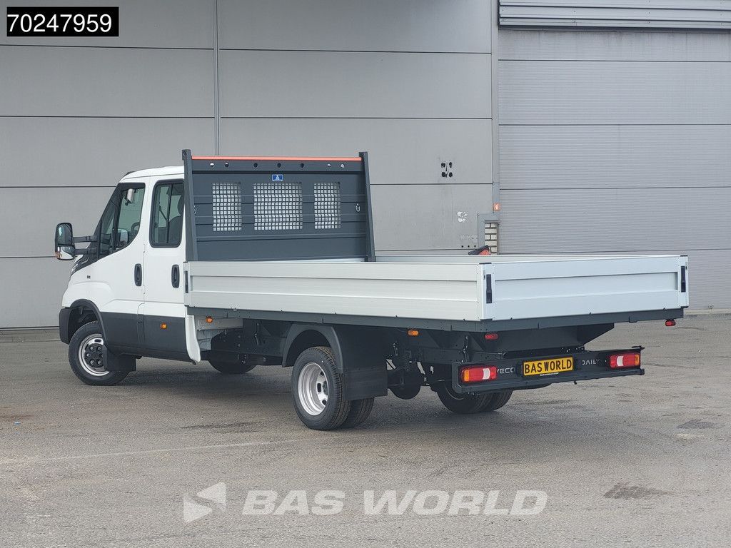 Iveco Daily 35C18 3.0L Automaat 180PK Dubbel Cabine Open Laadbak 2025-Model Dubbellucht 3,5t Trekvermogen ACC LED Navi Euro6 Pritsche Pickup 3m3 A/C Double cabin