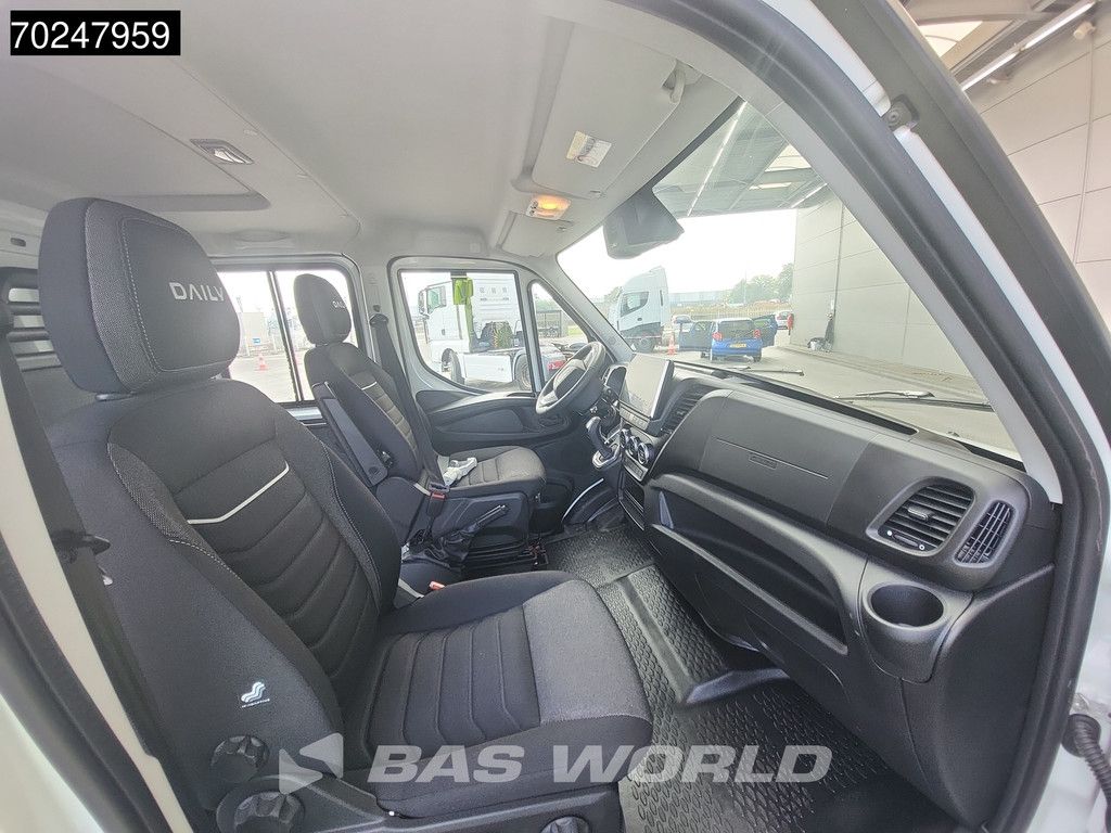 Iveco Daily 35C18 3.0L Automaat 180PK Dubbel Cabine Open Laadbak 2025-Model Dubbellucht 3,5t Trekvermogen ACC LED Navi Euro6 Pritsche Pickup 3m3 A/C Double cabin