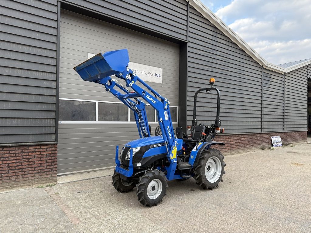 Solis 26 4WD minitractor met frontlader / voorlader BJ 2024 32 uur
