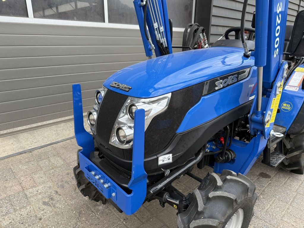 Solis 26 4WD minitractor met frontlader / voorlader BJ 2024 32 uur