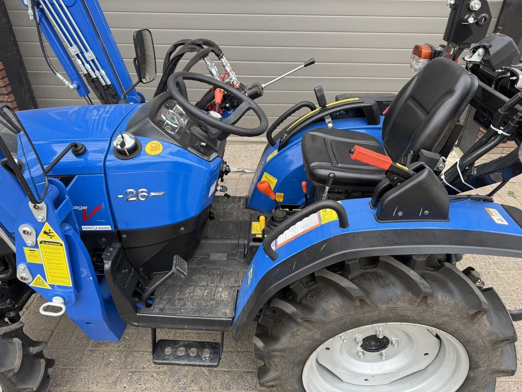 Solis 26 4WD minitractor met frontlader / voorlader BJ 2024 32 uur