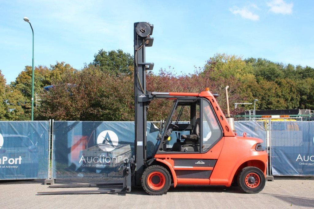Forklift Linde H80 Diesel 8000kg 6.85m