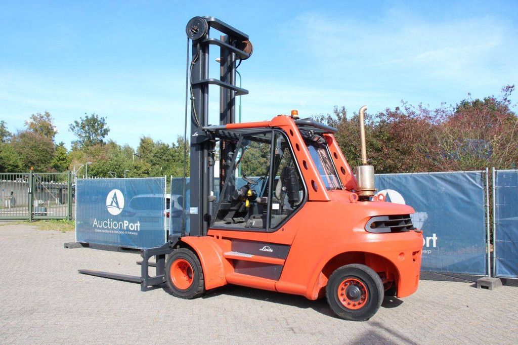 Forklift Linde H80 Diesel 8000kg 6.85m
