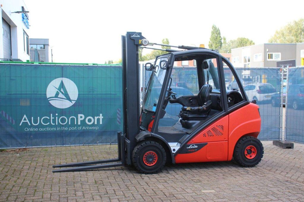Forklift Linde H25T-02 LPG 2500kg 7m 2015