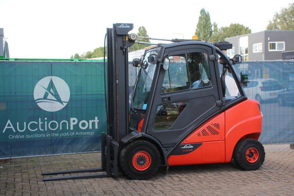 Heftruck Linde H30D-02 Diesel 3000kg 3.65m 2015