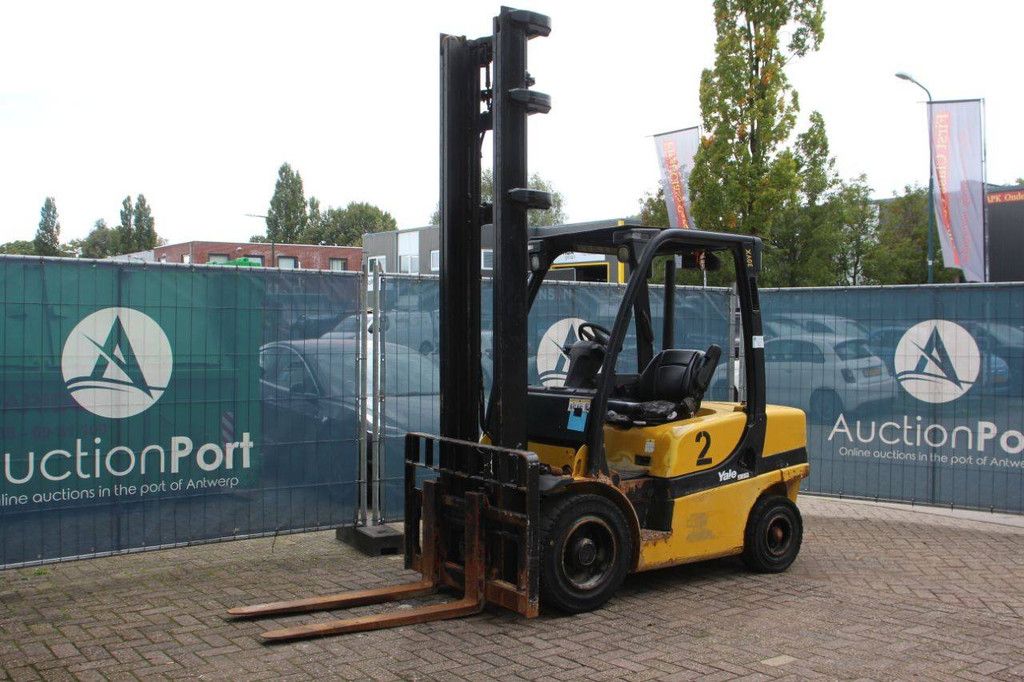 Forklift Yale GDP30VX E2345 Diesel 2720kg 4.91m 2010