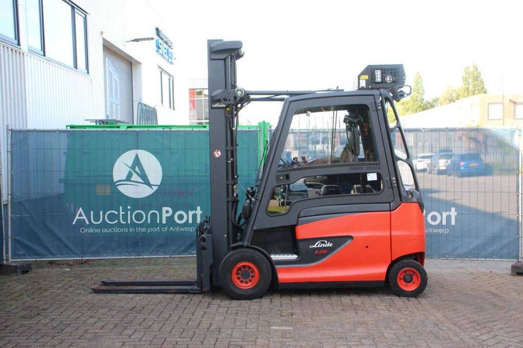 Heftruck Linde E25HL-01/600 Elektrisch 2500kg 4.55m 2016