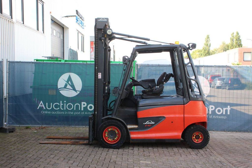 Forklift Linde E40H-01/600 Electric 4000kg 4.2m 2016