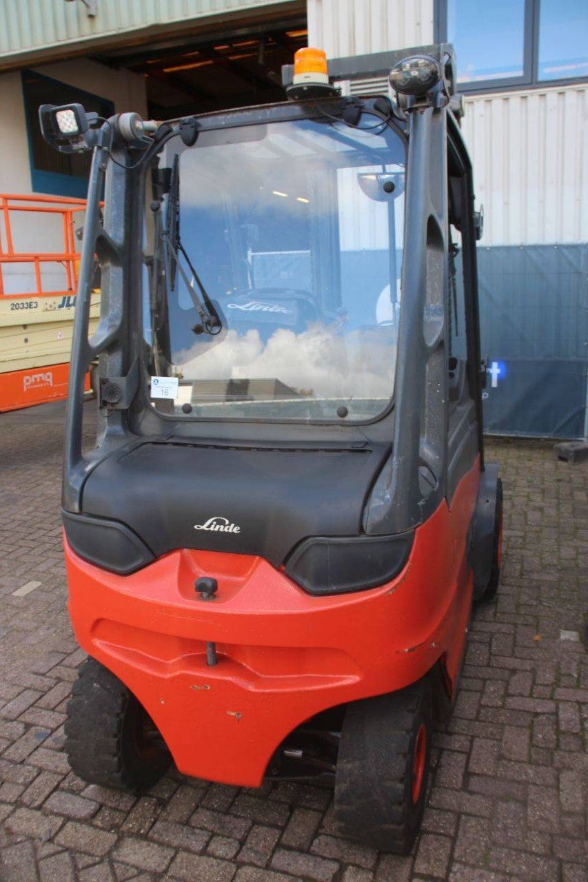 Forklift Linde E40H-01/600 Electric 4000kg 4.2m 2016