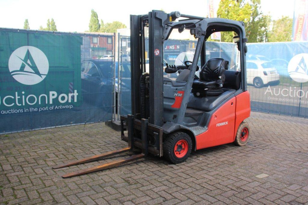 Gabelstapler Linde H14T-C1 Treibgas 1400kg 4,62m 2014