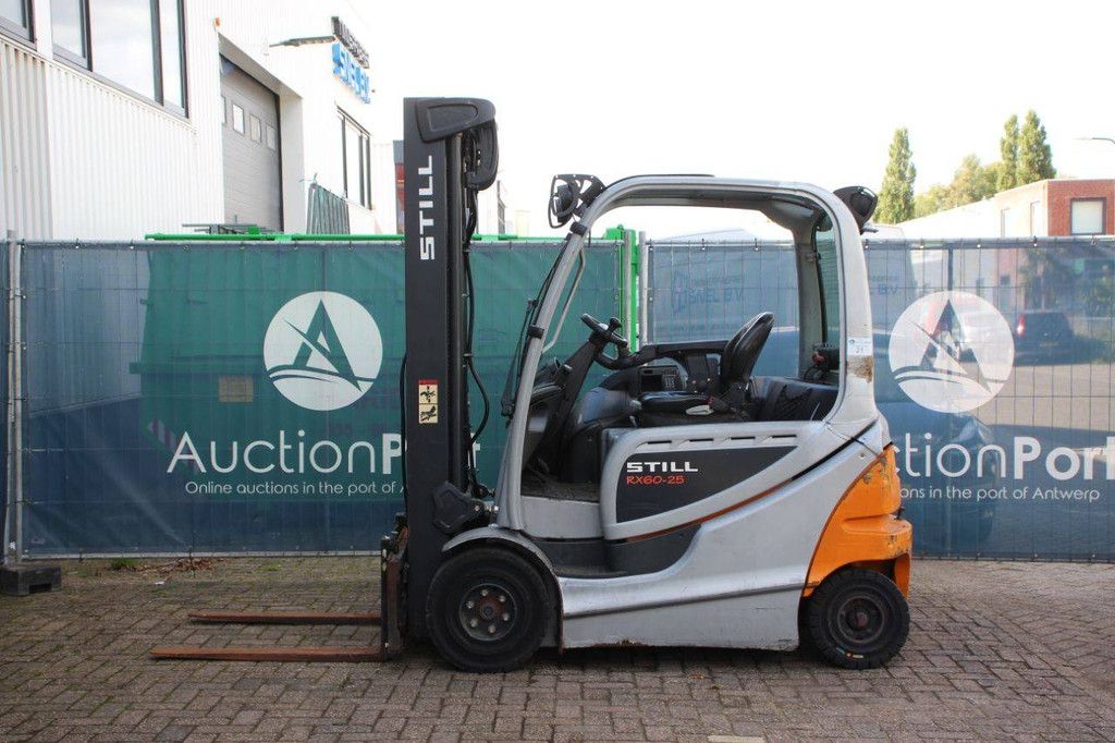 Forklift Still RX 60-25 Electric 2500kg 5.38m 2014