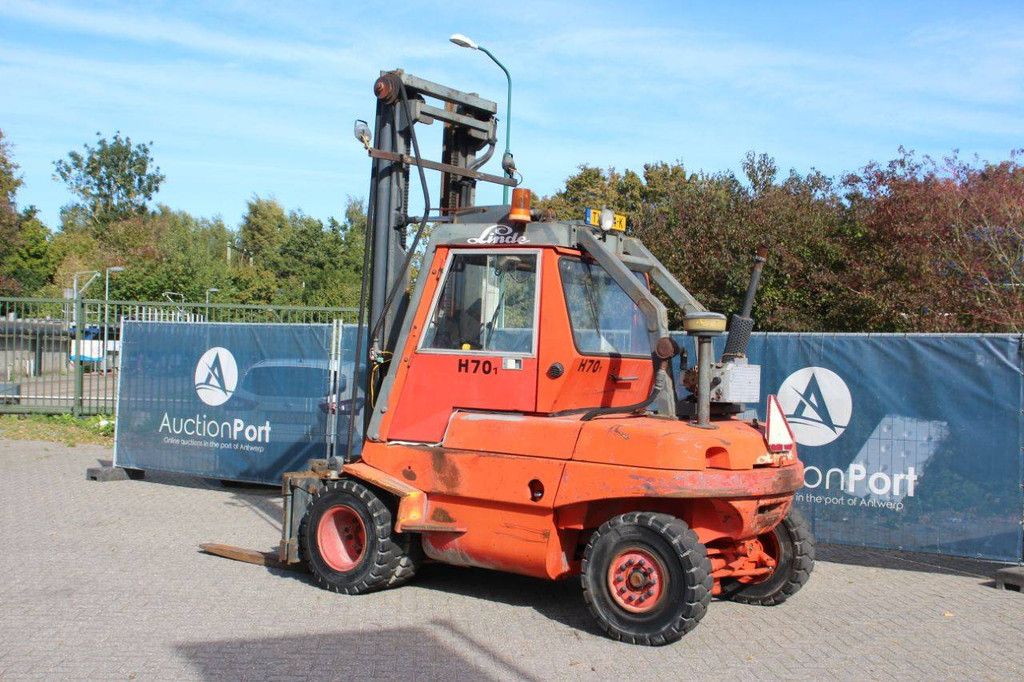 Heftruck Linde H70D Diesel 7000kg 5.25m 1992