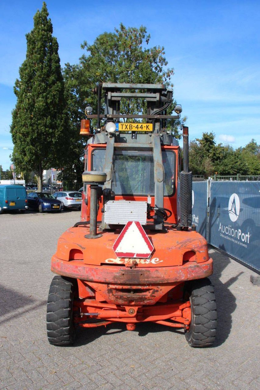 Heftruck Linde H70D Diesel 7000kg 5.25m 1992