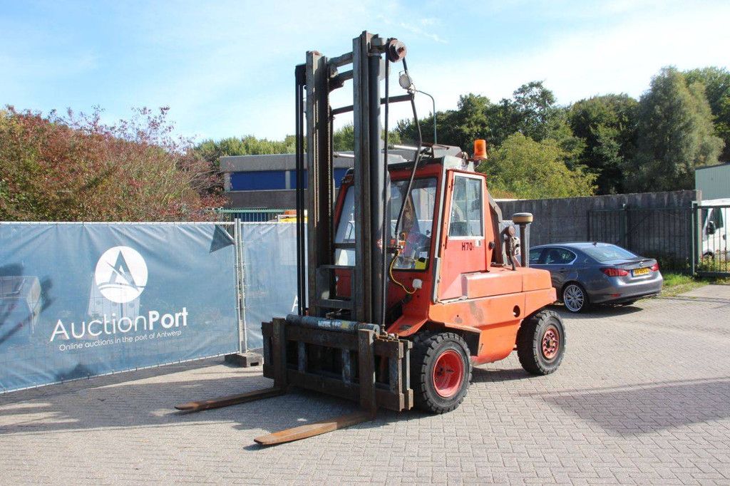 Heftruck Linde H70D Diesel 7000kg 5.25m 1992