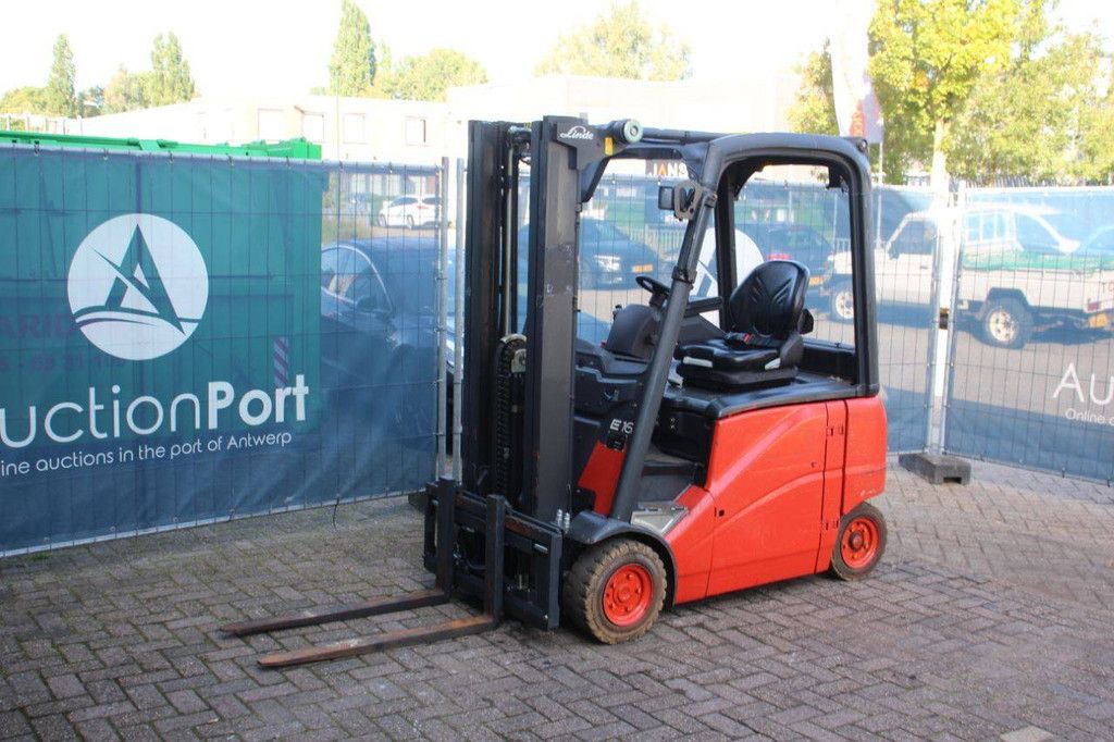 Heftruck Linde E16PH-01 Elektrisch 1600kg 7m 2011