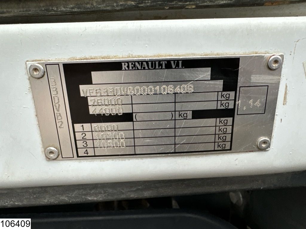 Renault Kerax 370 6x4, Manual, Steelsuspension