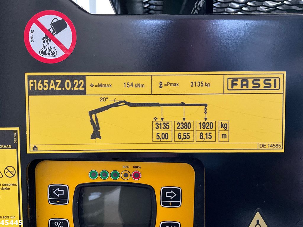 Scania R 440 Euro 6 Retarder Fassi 16 Tonmeter Z-kraan (bouwjaar 2018)