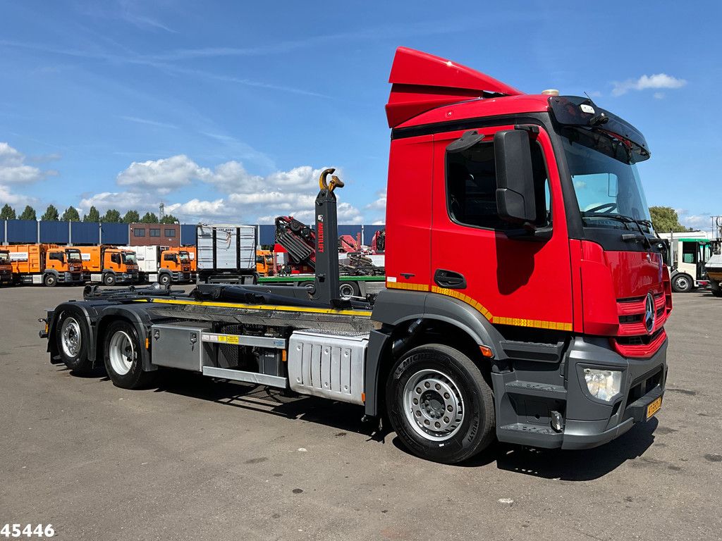 Mercedes-Benz Antos 2543 Euro 6 Multilift 26 Ton haakarmsysteem