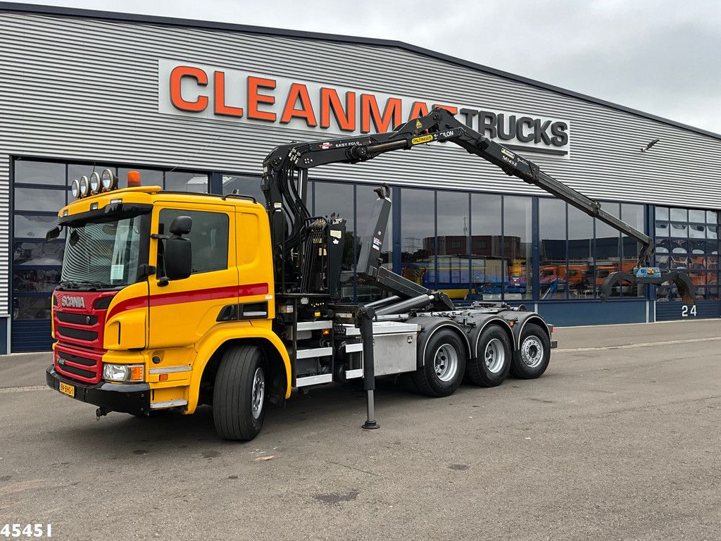 Scania P 410 8x4 Euro 6 Palfinger 14 Tonmeter Z-kraan