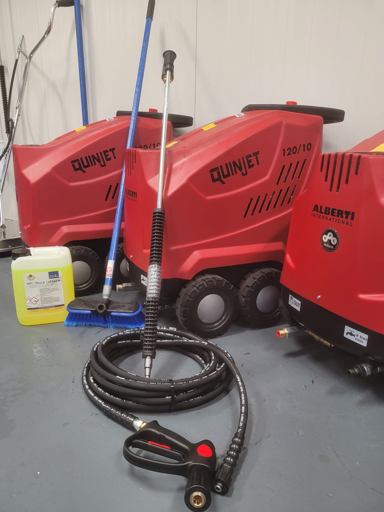 Warmwater hogedrukreinger 230V nu met gratis extra's