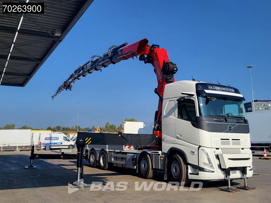 Volvo FH 500 8X2 Palfinger PK110002 SH Crane + Fly-Jib Winch VEB+ Euro 6