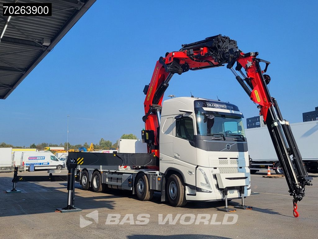 Volvo FH 500 8X2 Palfinger PK110002 SH Crane + Fly-Jib Winch VEB+ Euro 6