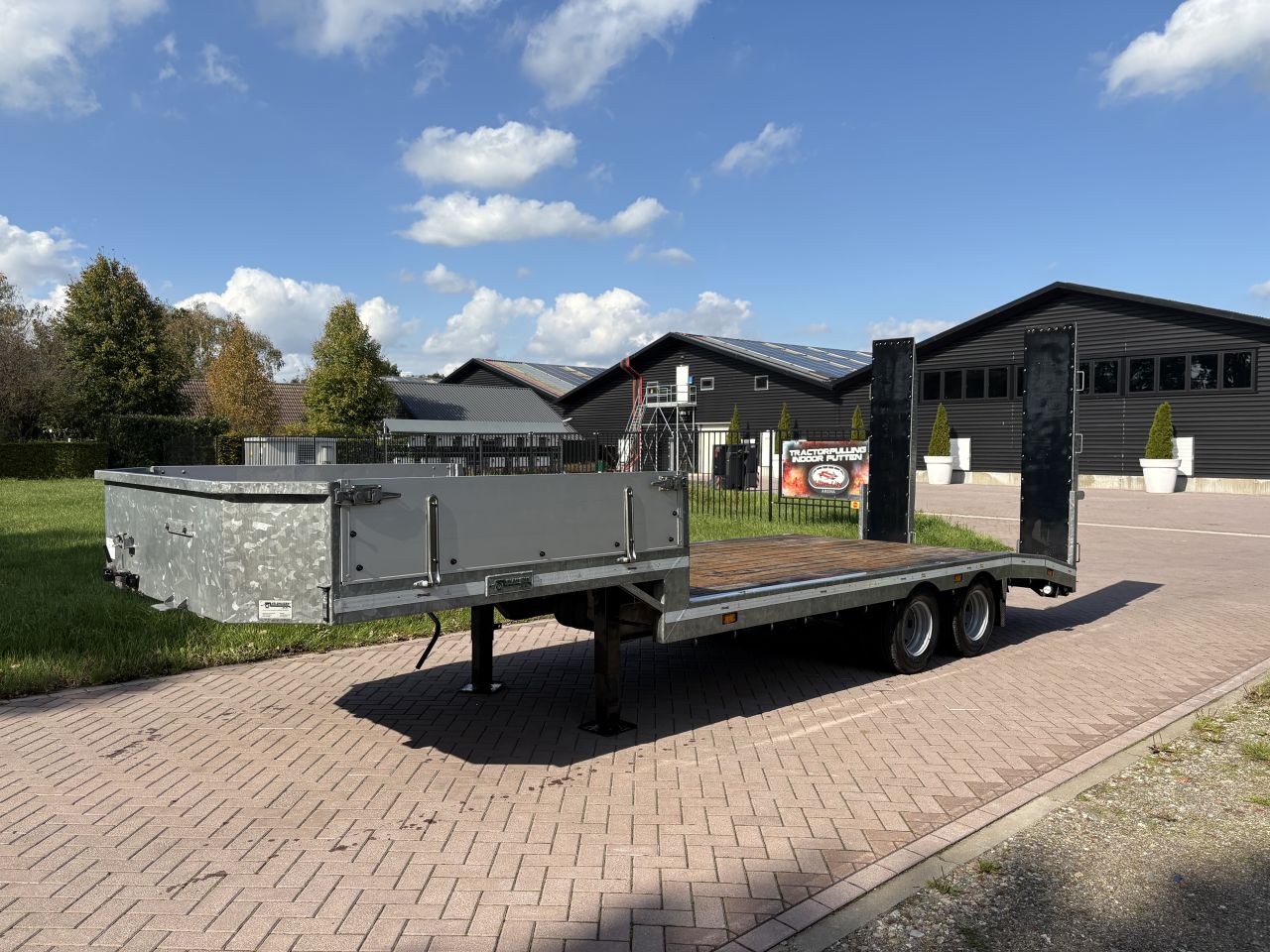 Be oplegger semi dieplader Veldhuizen 9.7 TON (2019)