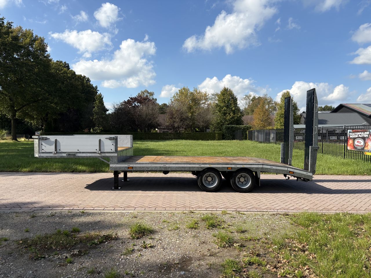 Be oplegger semi dieplader Veldhuizen 9.7 TON (2019)